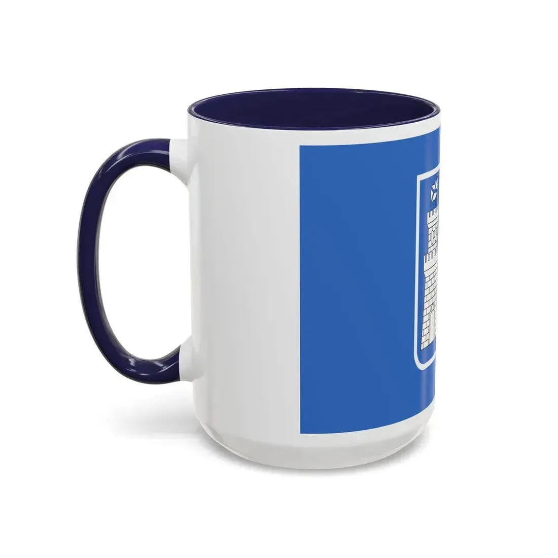 Flag of Rostov na Donu Russia - Accent Coffee Mug - Go Mug Yourself