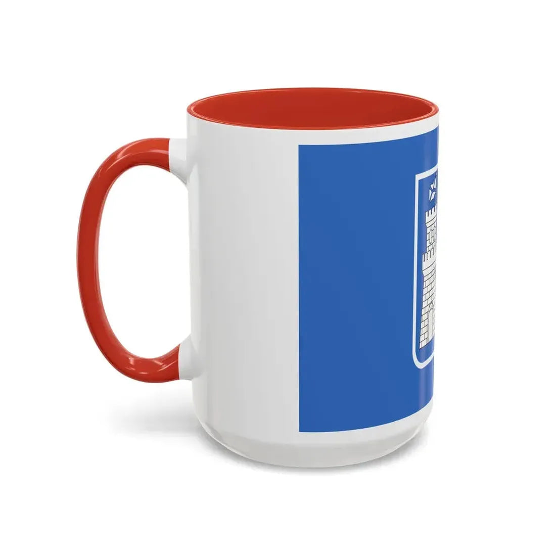 Flag of Rostov na Donu Russia - Accent Coffee Mug - Go Mug Yourself