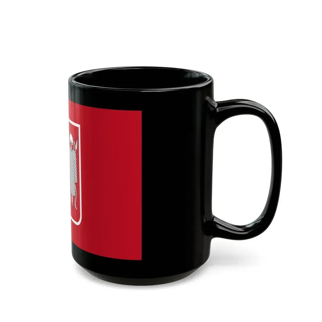 Flag of Rostov na Donu Russia - Black Coffee Mug - Go Mug Yourself