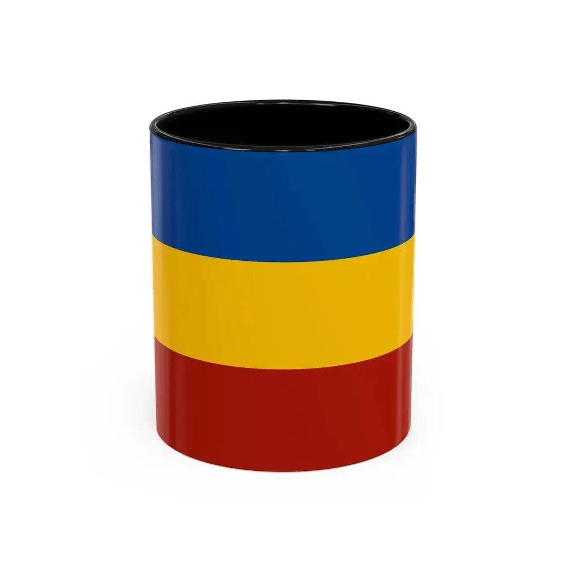 Flag of Rostov Oblast Russia - Accent Coffee Mug 11oz Black - Go Mug Yourself