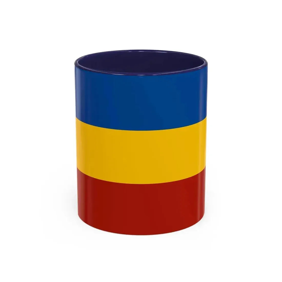 Flag of Rostov Oblast Russia - Accent Coffee Mug 11oz Navy - Go Mug Yourself