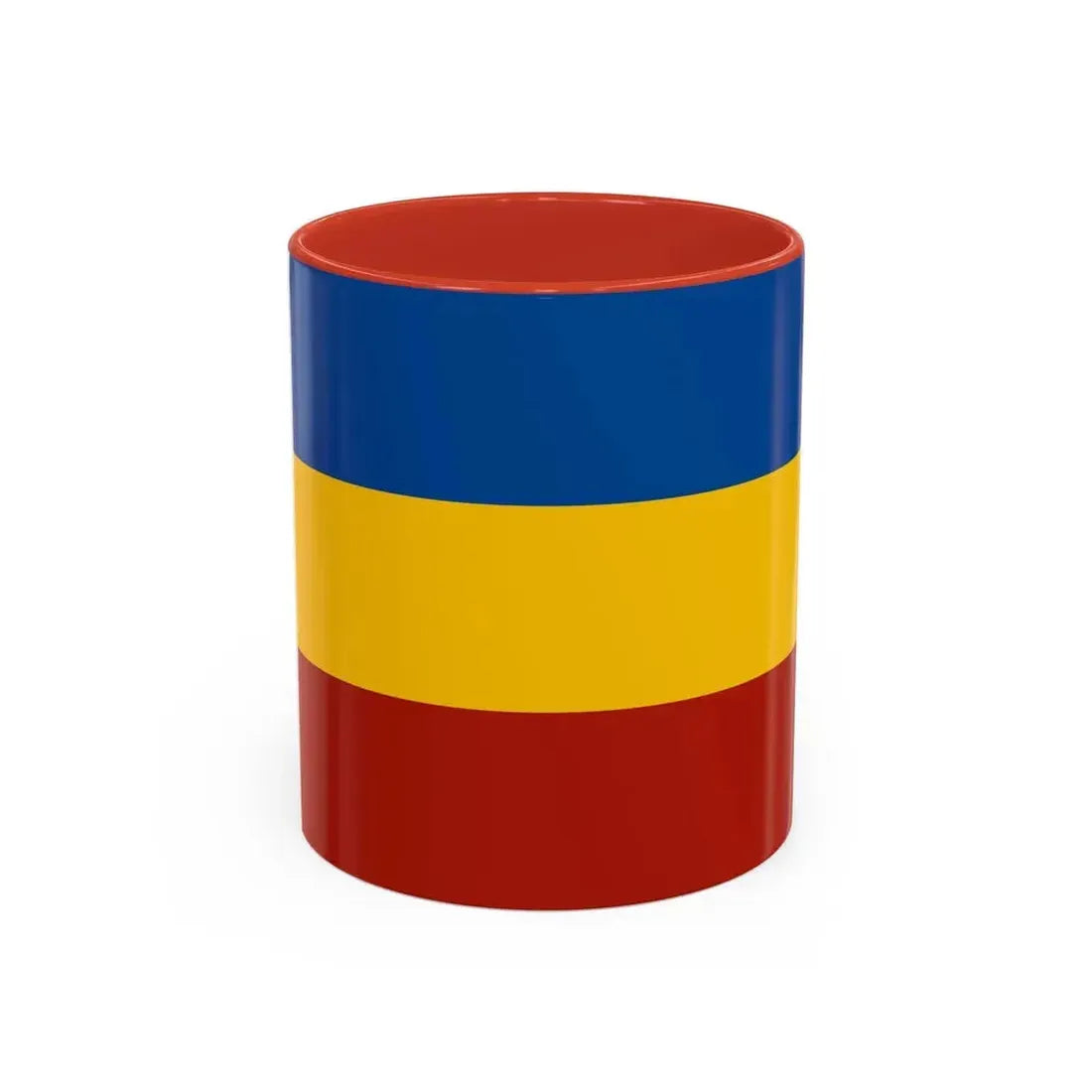 Flag of Rostov Oblast Russia - Accent Coffee Mug 11oz Red - Go Mug Yourself
