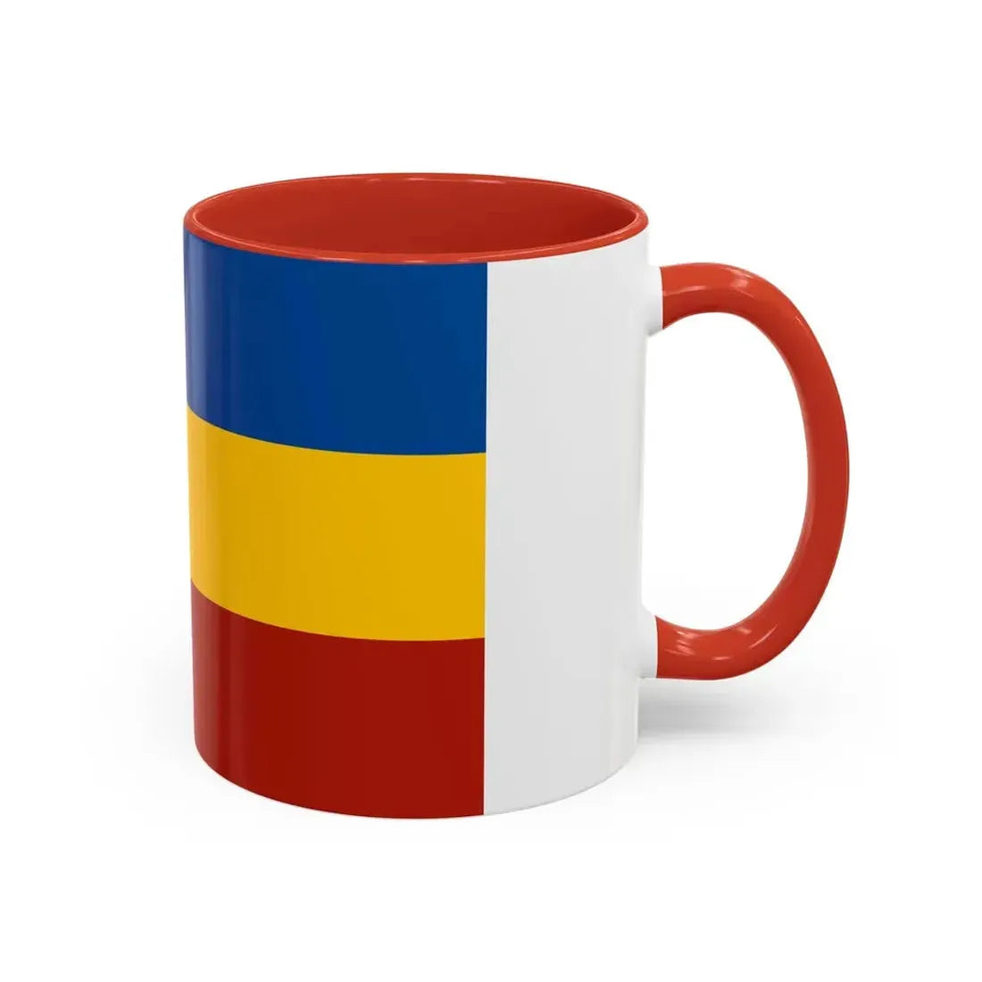 Flag of Rostov Oblast Russia - Accent Coffee Mug - Go Mug Yourself