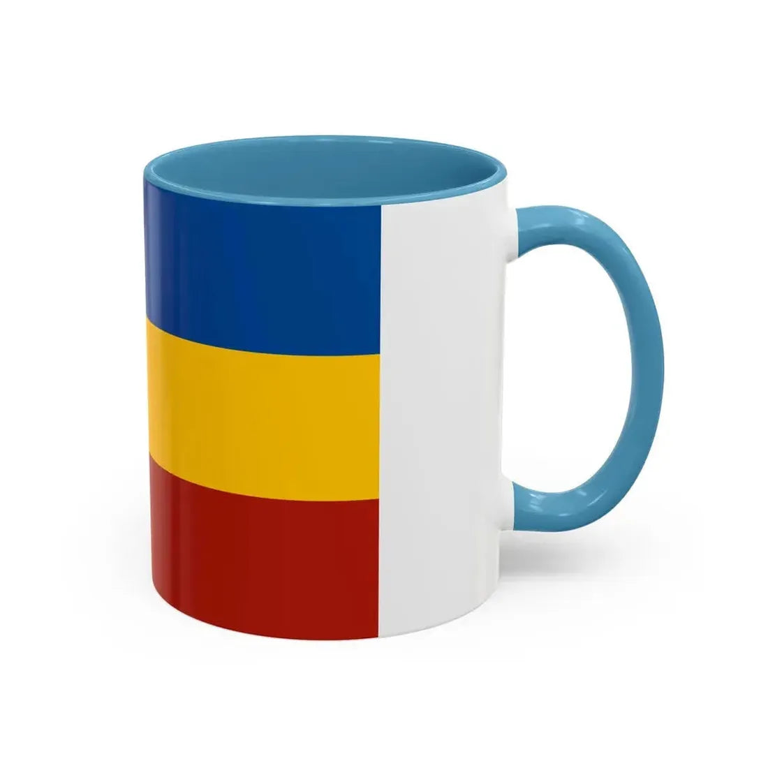 Flag of Rostov Oblast Russia - Accent Coffee Mug - Go Mug Yourself