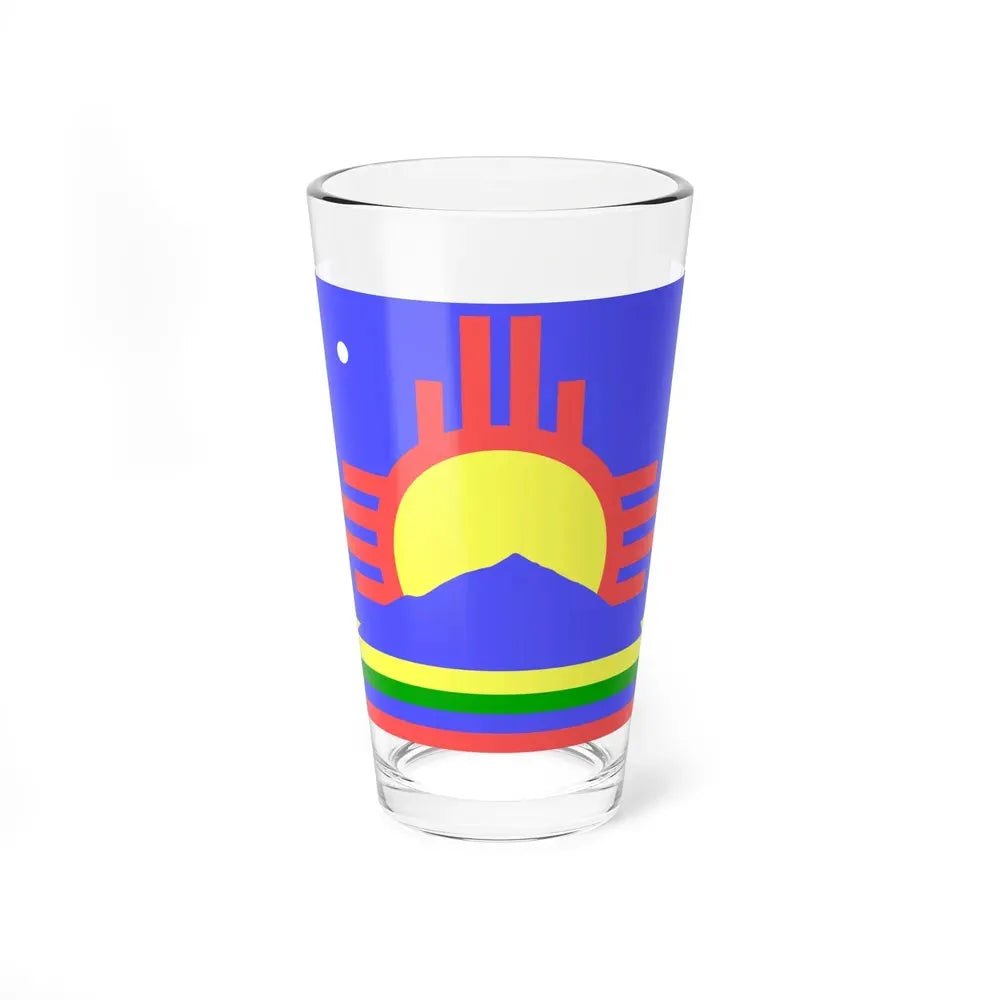 Flag of Roswell, New Mexico - Pint Glass 16oz 16oz - Go Mug Yourself