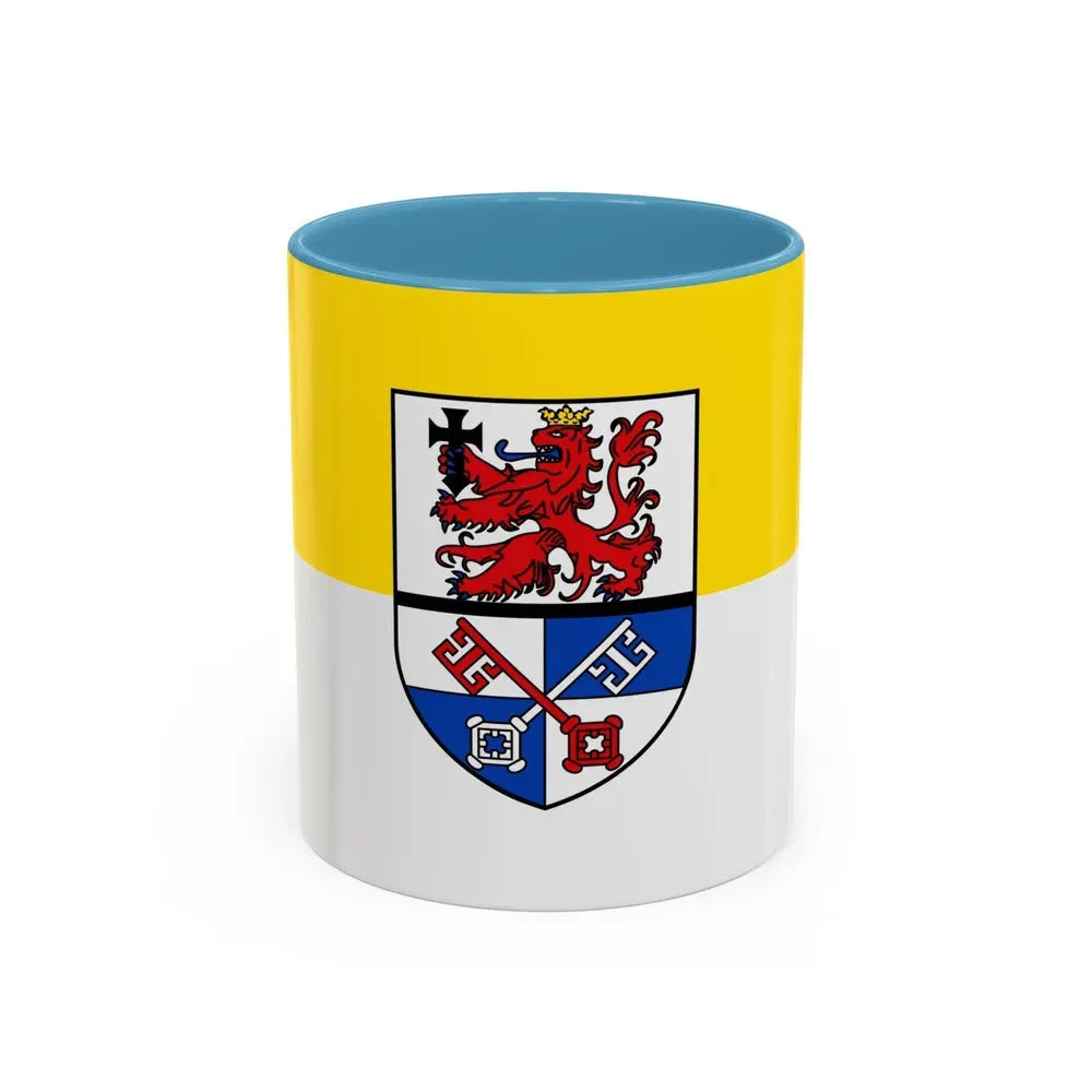 Flag of Rotenburg Germany - Accent Coffee Mug 11oz Light Blue - Go Mug Yourself