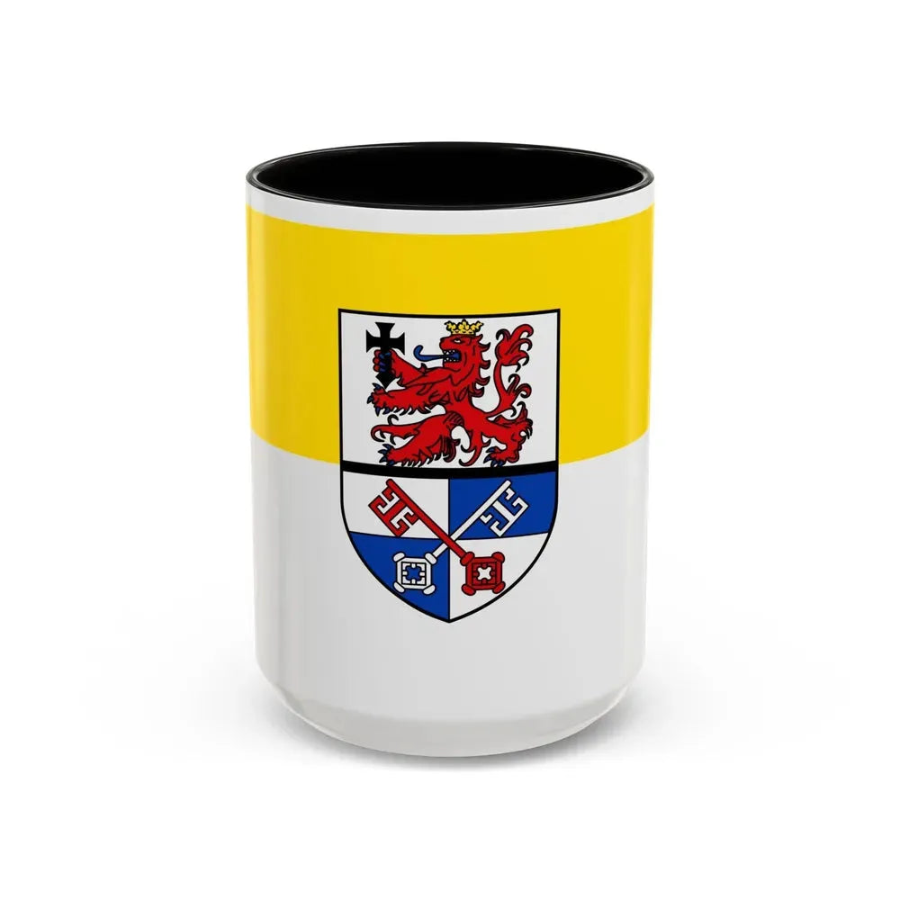 Flag of Rotenburg Germany - Accent Coffee Mug 15oz Black - Go Mug Yourself