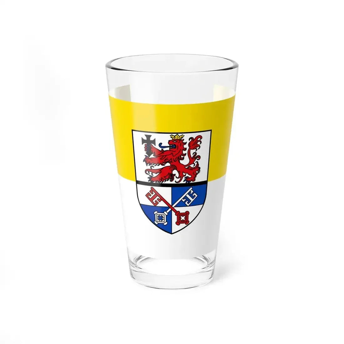 Flag of Rotenburg Germany - Pint Glass 16oz 16oz - Go Mug Yourself
