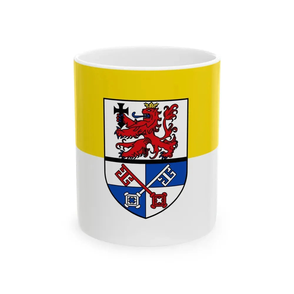 Flag of Rotenburg Germany - White Coffee Mug 11oz - Go Mug Yourself