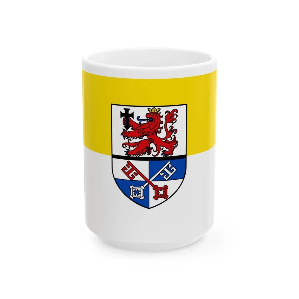 Flag of Rotenburg Germany - White Coffee Mug 15oz - Go Mug Yourself