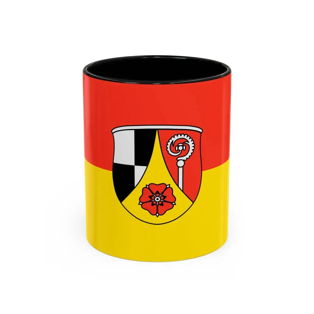 Flag of Roth Germany - Accent Coffee Mug 11oz Black - Go Mug Yourself