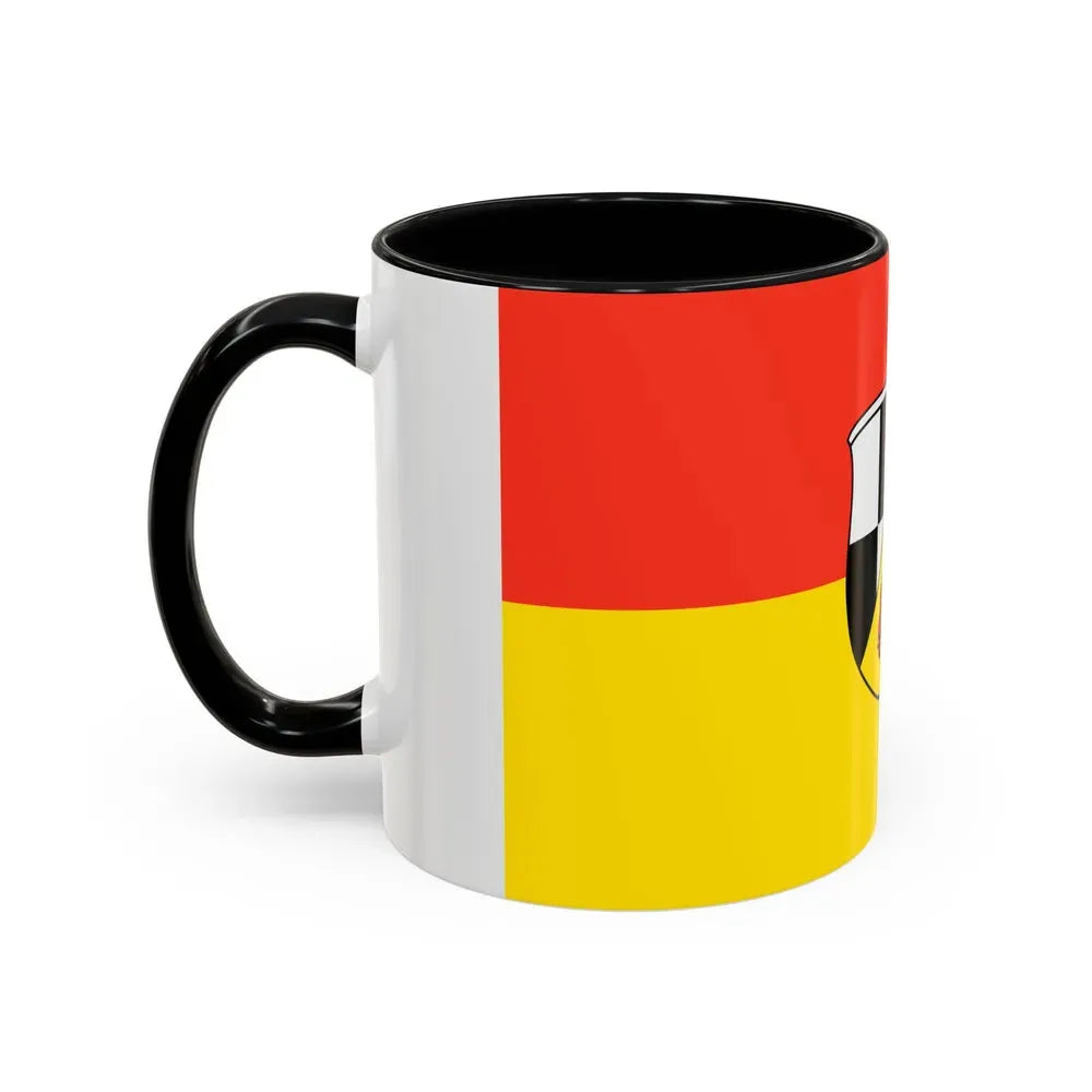 Flag of Roth Germany - Accent Coffee Mug - Go Mug Yourself