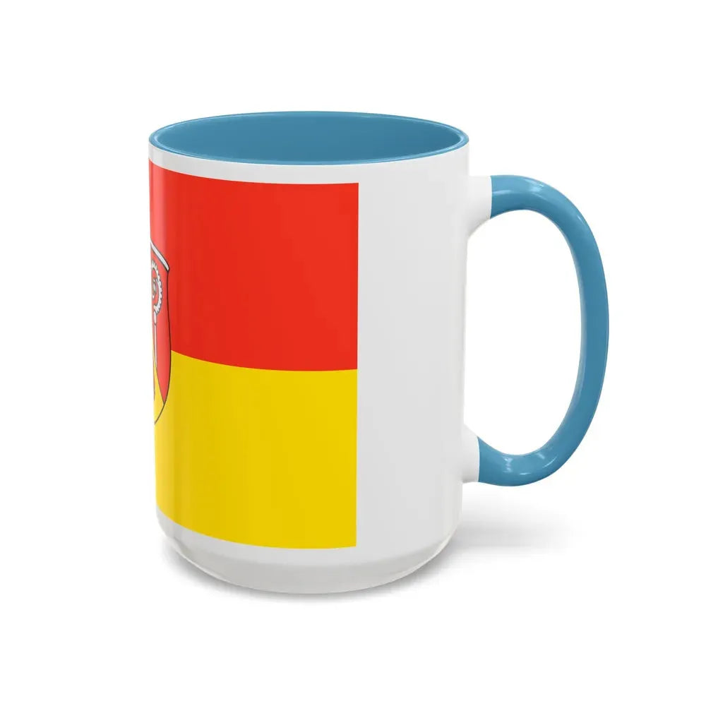 Flag of Roth Germany - Accent Coffee Mug - Go Mug Yourself