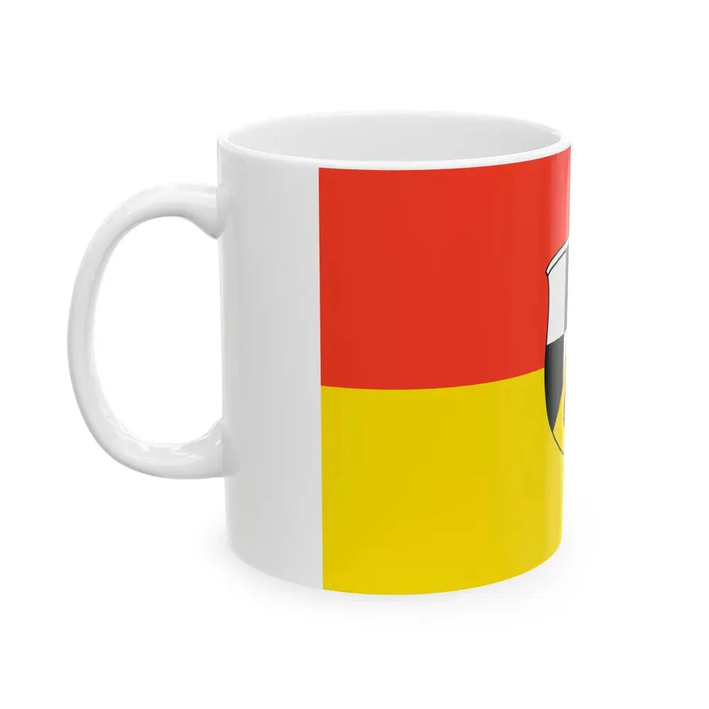 Flag of Roth Germany - White Coffee Mug - Go Mug Yourself