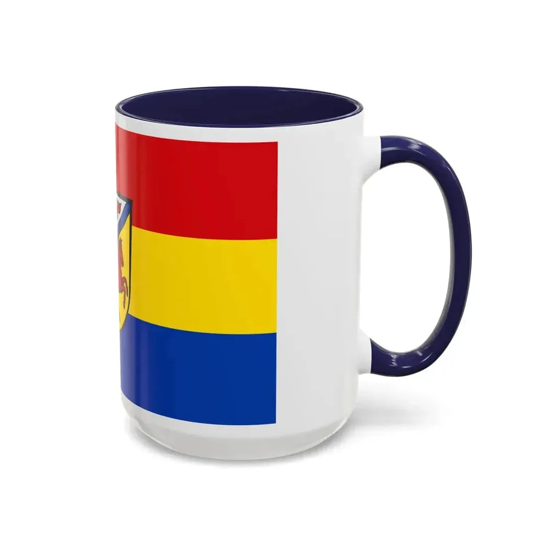 Flag of Rottal Inn Germany - Accent Coffee Mug - Go Mug Yourself