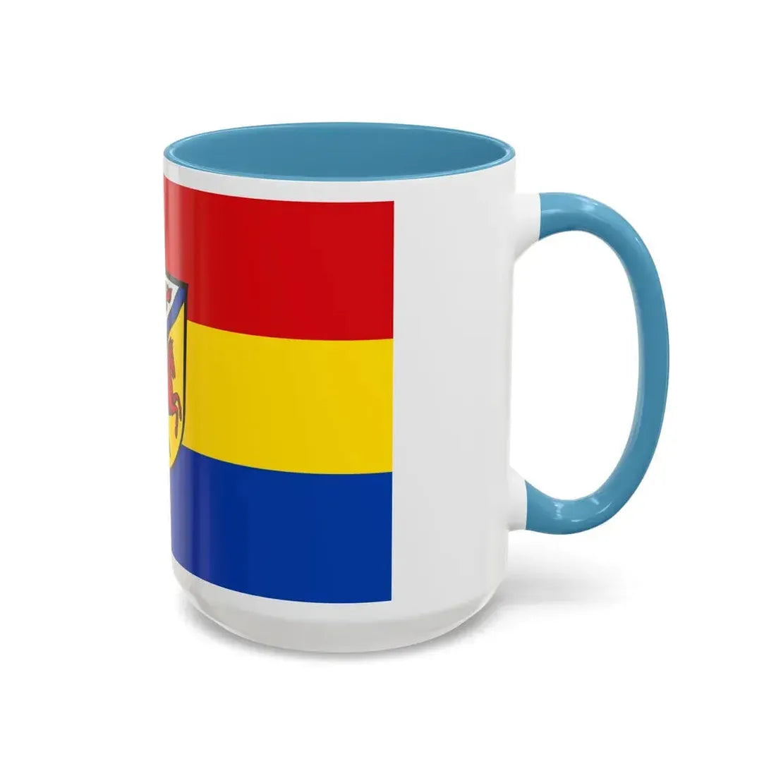 Flag of Rottal Inn Germany - Accent Coffee Mug - Go Mug Yourself