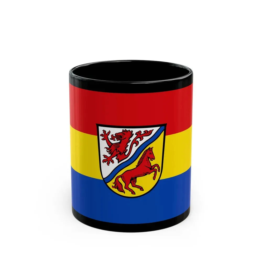 Flag of Rottal Inn Germany - Black Coffee Mug 11oz - Go Mug Yourself