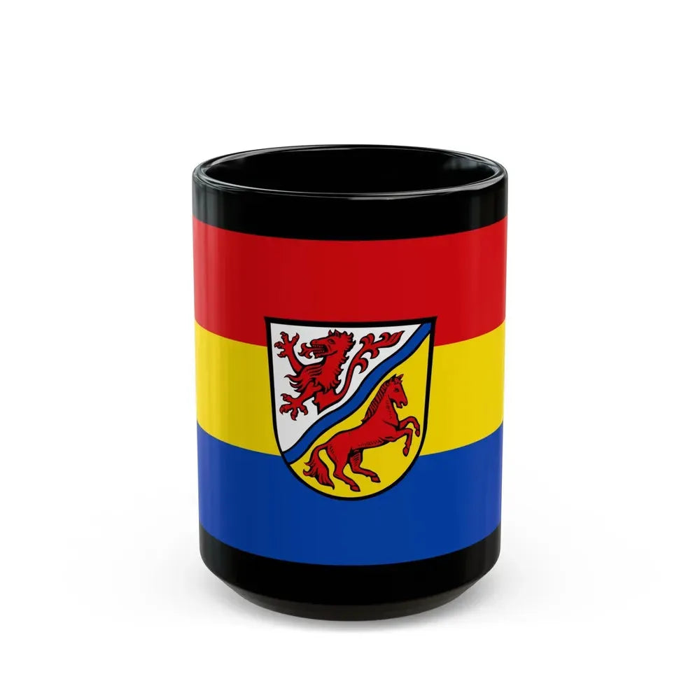 Flag of Rottal Inn Germany - Black Coffee Mug 15oz - Go Mug Yourself