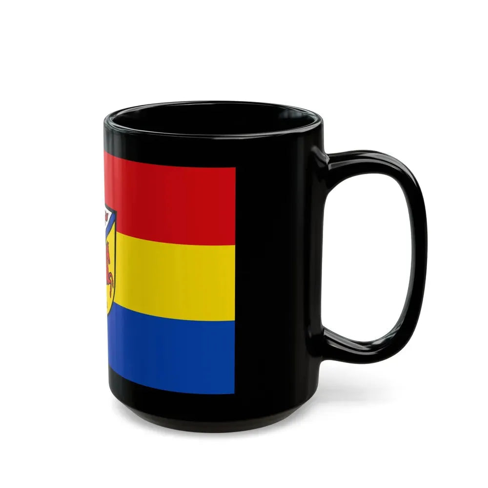 Flag of Rottal Inn Germany - Black Coffee Mug - Go Mug Yourself