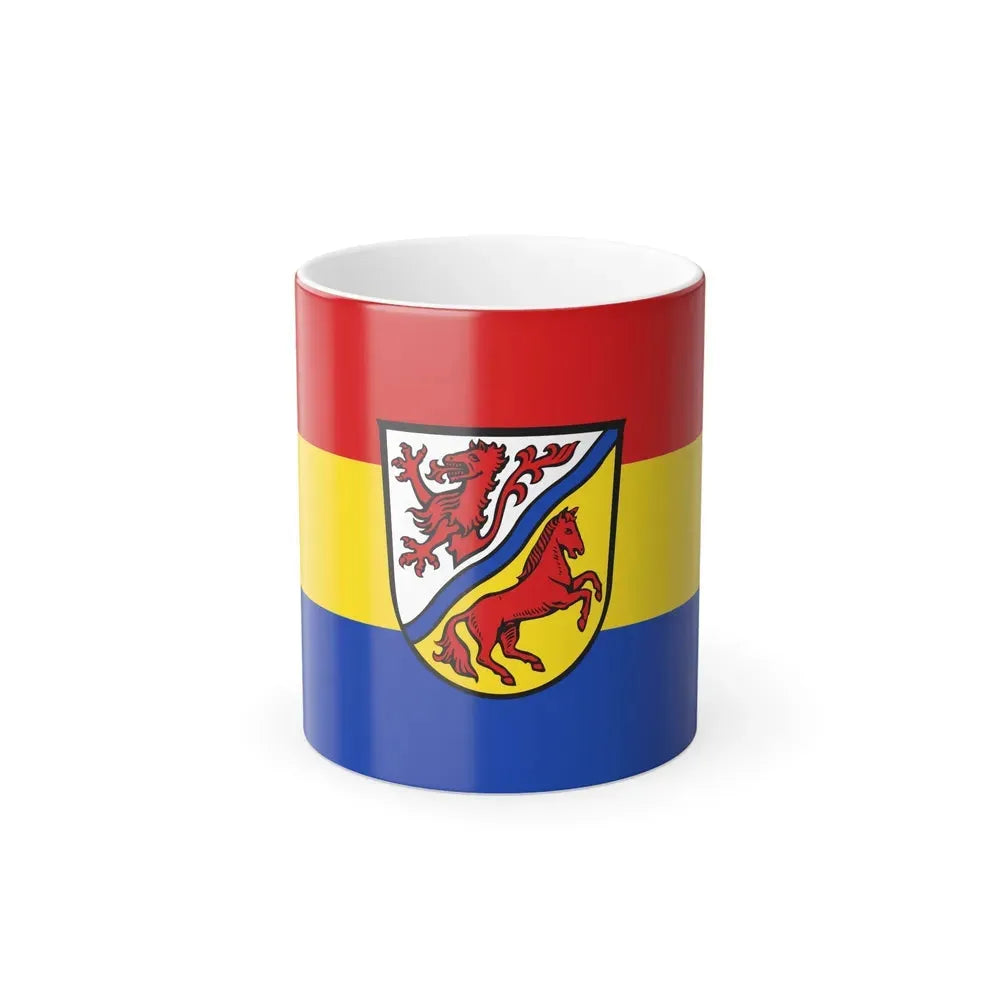 Flag of Rottal Inn Germany - Color Changing Coffee Mug 11oz - Go Mug Yourself