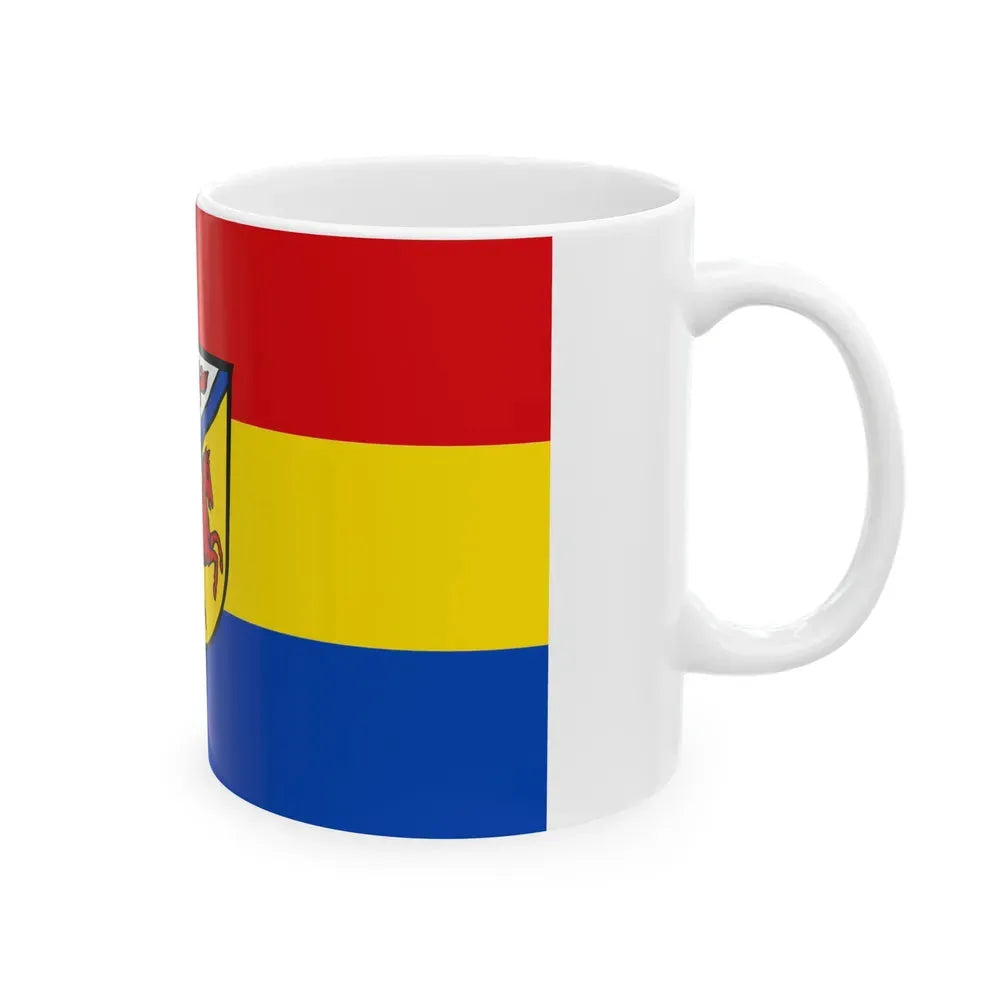 Flag of Rottal Inn Germany - White Coffee Mug - Go Mug Yourself