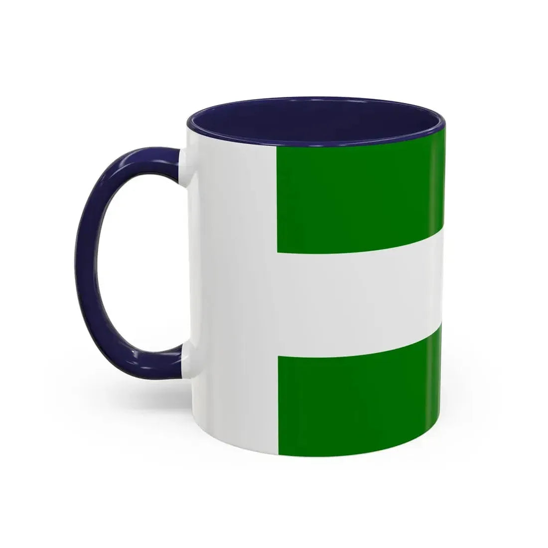 Flag of Rotterdam the second city of The Netherlands - Accent Coffee Mug - Go Mug Yourself