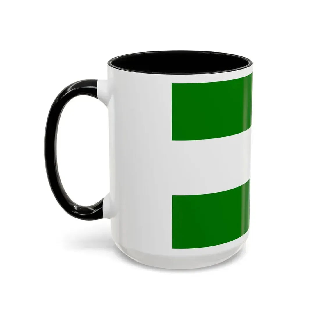 Flag of Rotterdam the second city of The Netherlands - Accent Coffee Mug - Go Mug Yourself