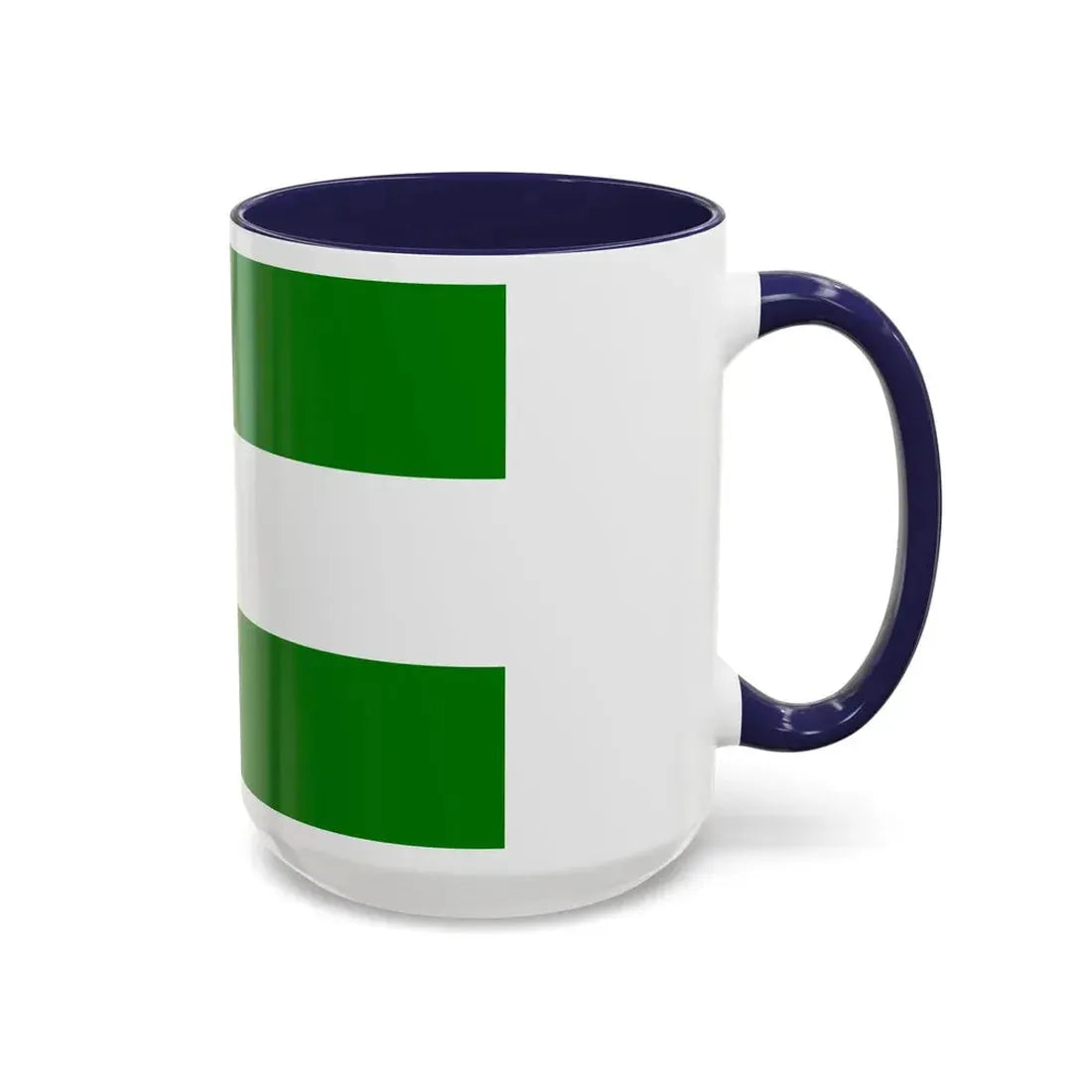 Flag of Rotterdam the second city of The Netherlands - Accent Coffee Mug - Go Mug Yourself