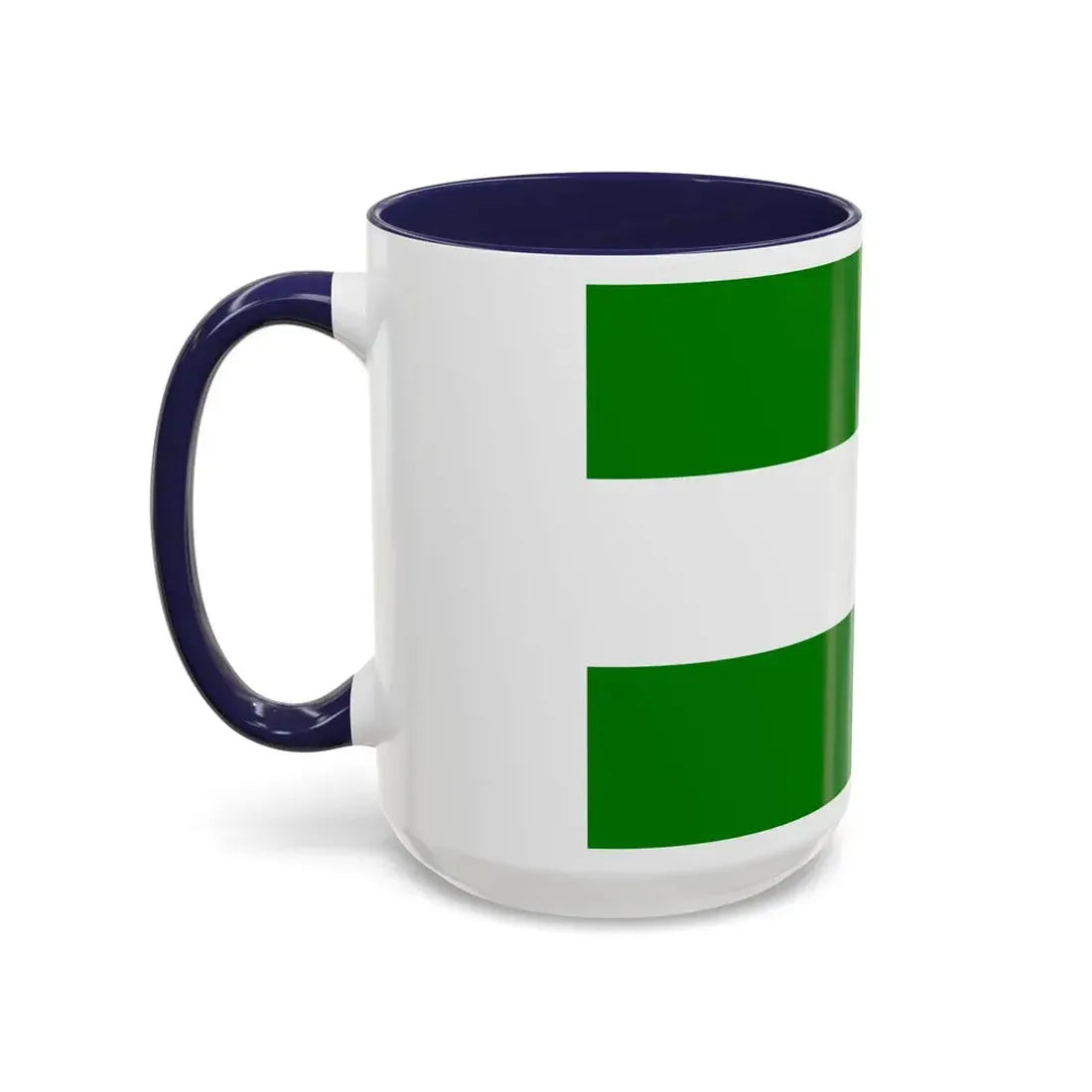 Flag of Rotterdam the second city of The Netherlands - Accent Coffee Mug - Go Mug Yourself