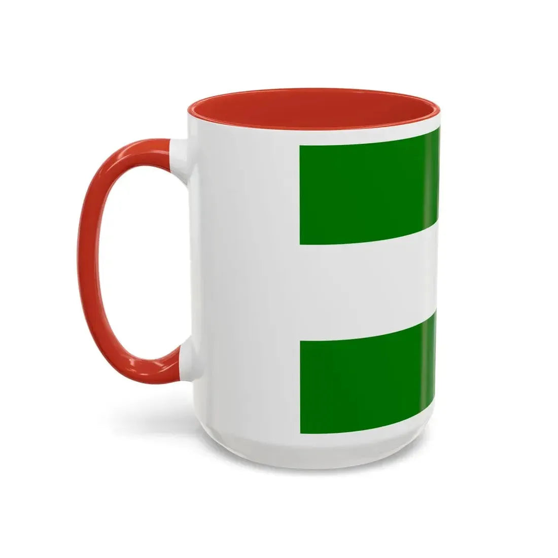 Flag of Rotterdam the second city of The Netherlands - Accent Coffee Mug - Go Mug Yourself
