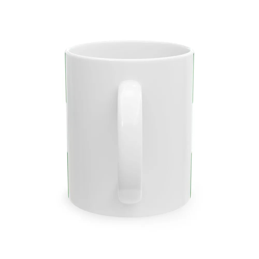 Flag of Rotterdam the second city of The Netherlands - White Coffee Mug - Go Mug Yourself