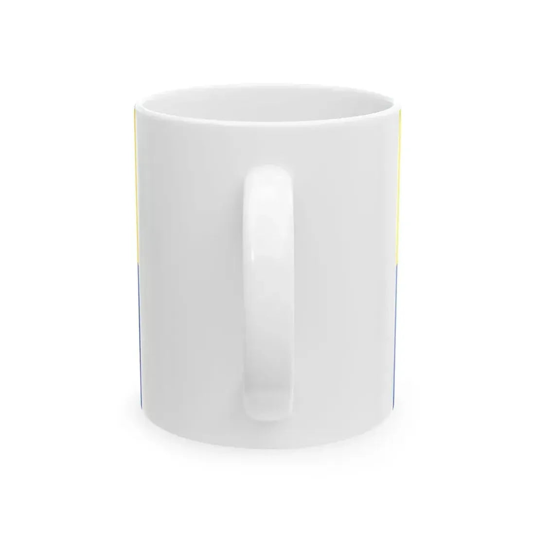 Flag of Rouvroy (Belgium) White Coffee Mug - Go Mug Yourself