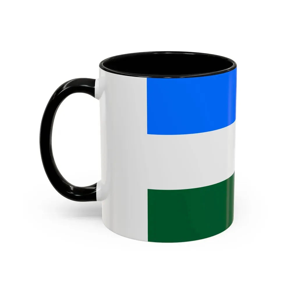Flag of Rovigo Italy - Accent Coffee Mug - Go Mug Yourself