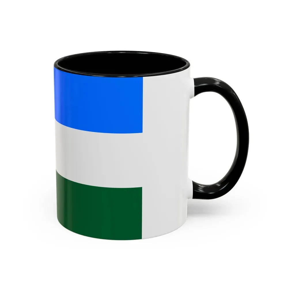 Flag of Rovigo Italy - Accent Coffee Mug - Go Mug Yourself