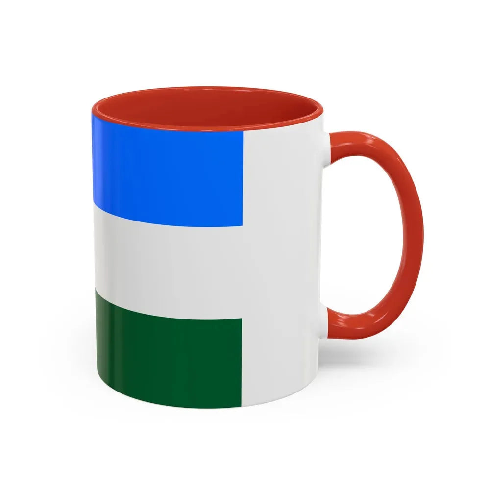 Flag of Rovigo Italy - Accent Coffee Mug - Go Mug Yourself