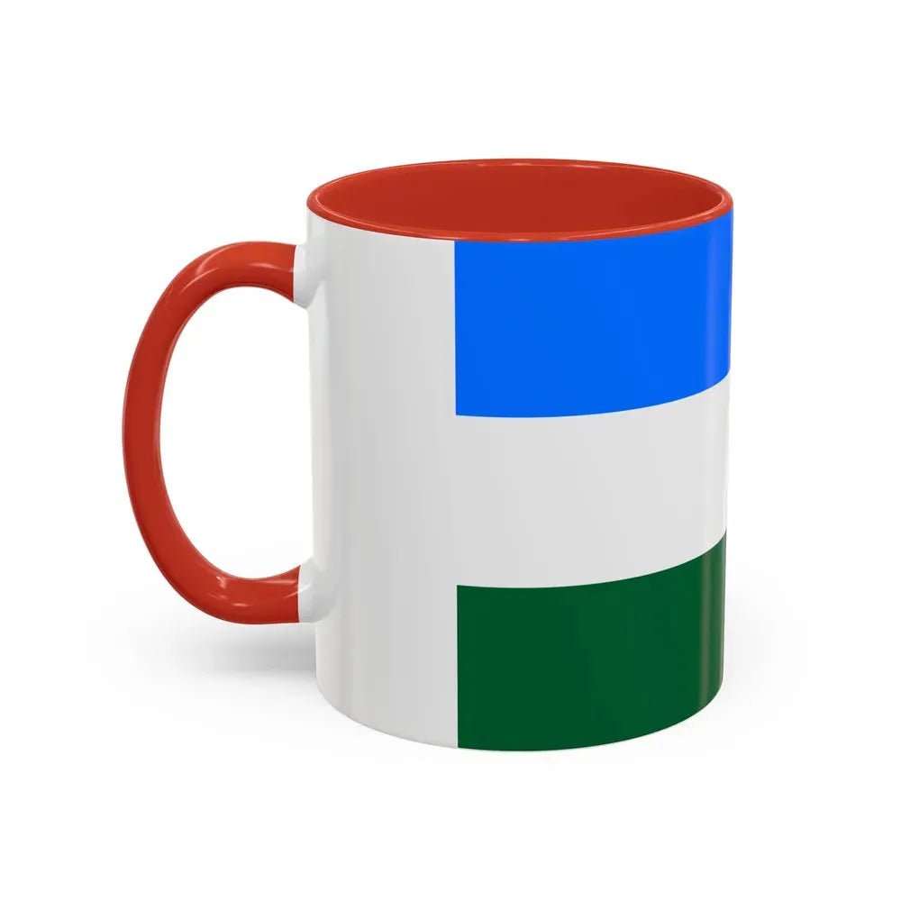Flag of Rovigo Italy - Accent Coffee Mug - Go Mug Yourself