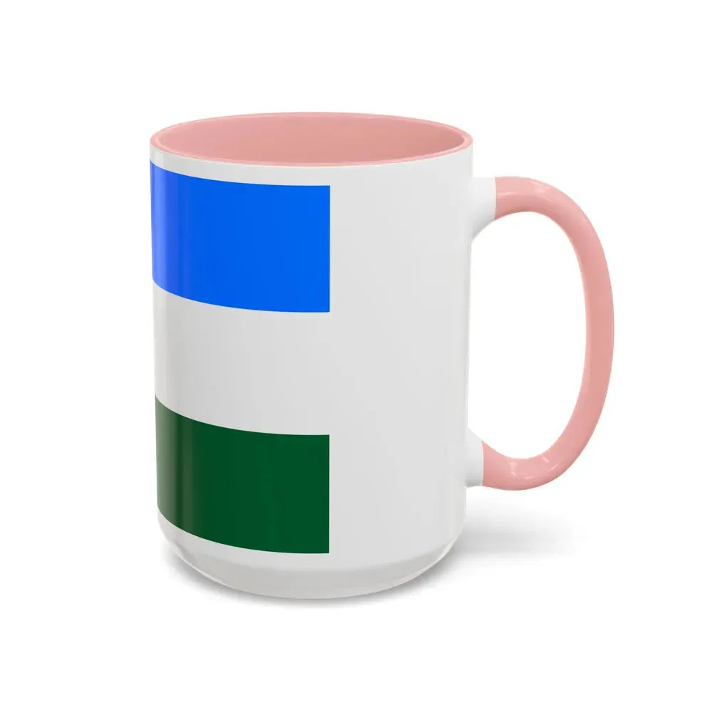 Flag of Rovigo Italy - Accent Coffee Mug - Go Mug Yourself