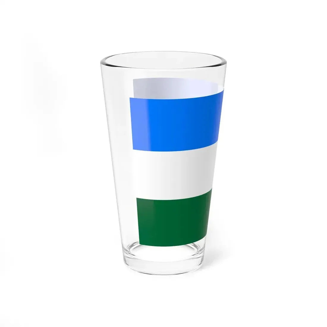 Flag of Rovigo Italy - Pint Glass 16oz - Go Mug Yourself