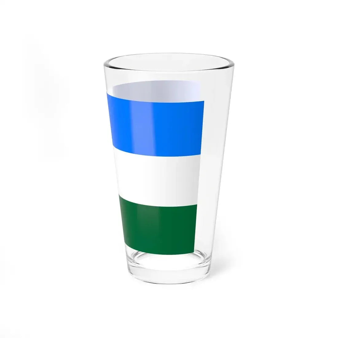 Flag of Rovigo Italy - Pint Glass 16oz - Go Mug Yourself