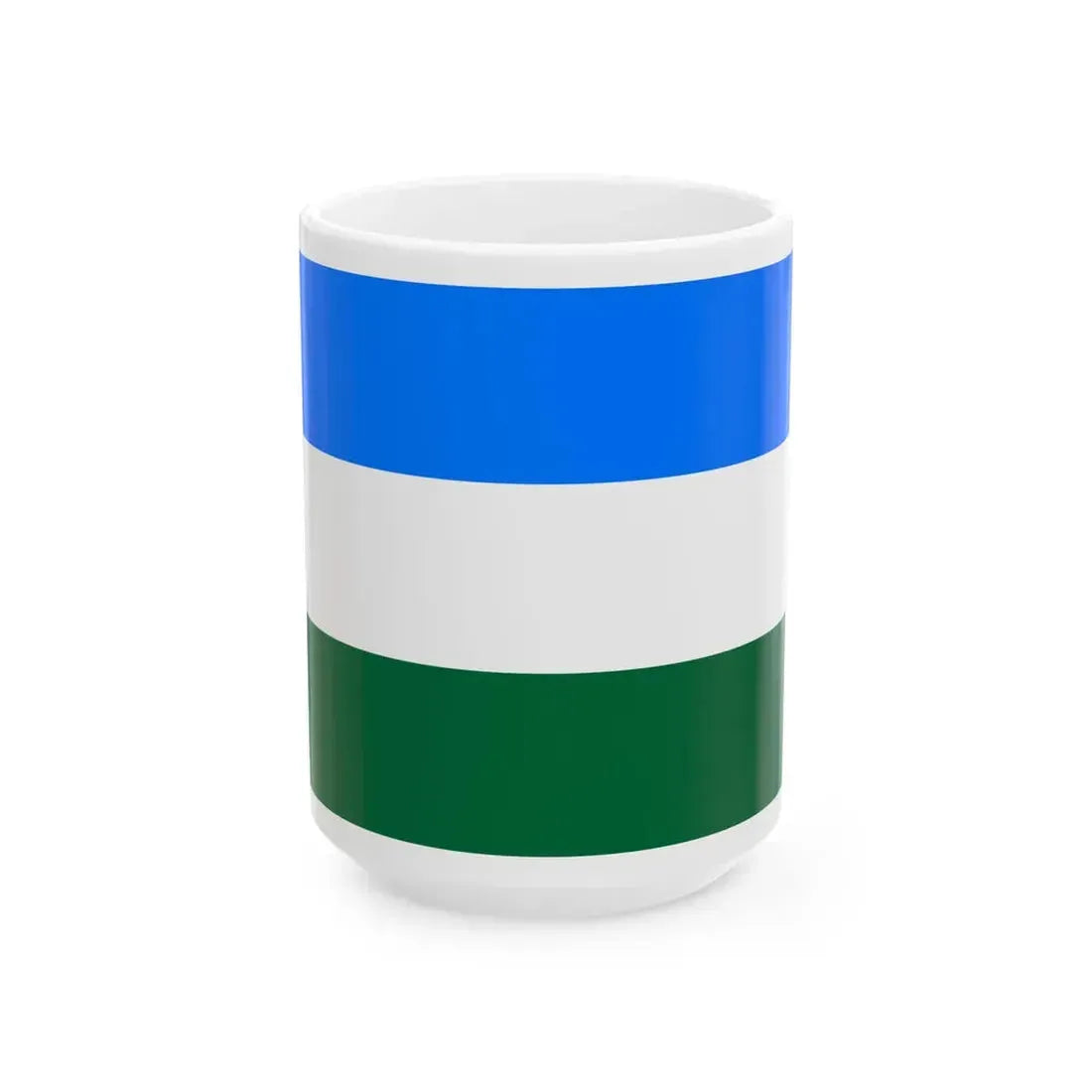 Flag of Rovigo (Italy) White Coffee Mug 15oz - Go Mug Yourself