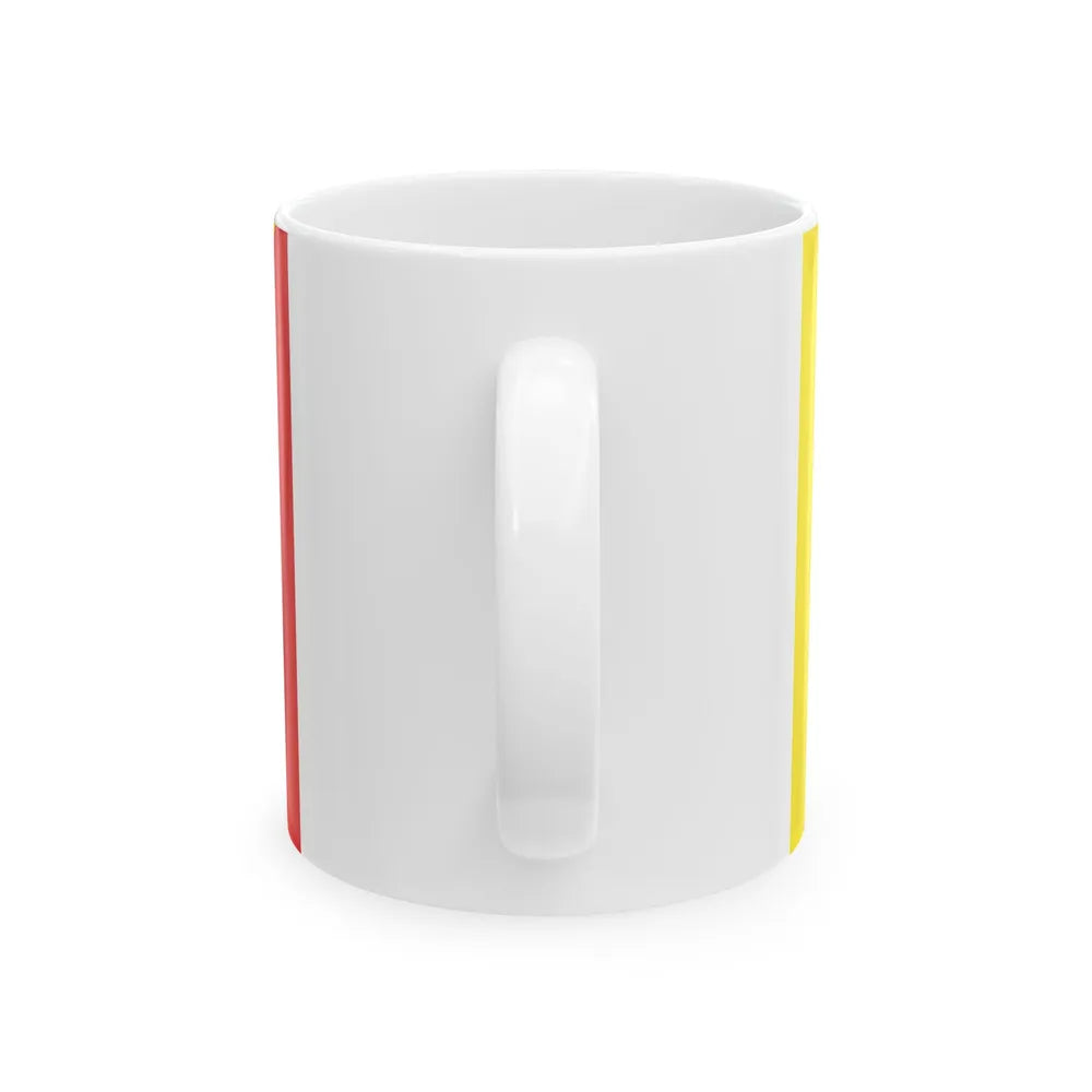 Flag of Royal Bodyguard of Bhutan (Bhutan) White Coffee Mug - Go Mug Yourself