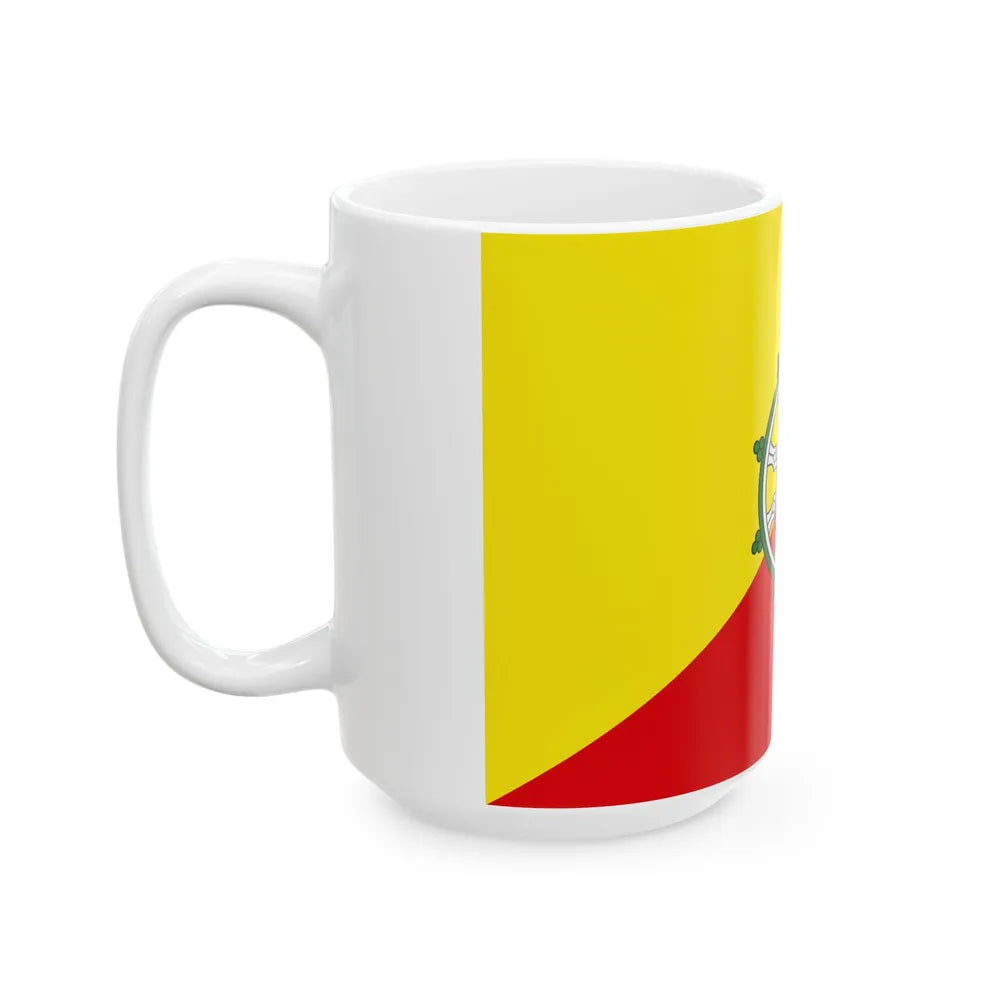 Flag of Royal Bodyguard of Bhutan (Bhutan) White Coffee Mug - Go Mug Yourself