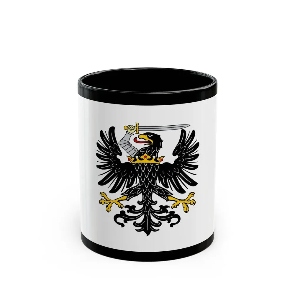 Flag of Royal Prussia Germany - Black Coffee Mug 11oz - Go Mug Yourself