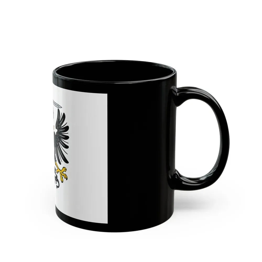Flag of Royal Prussia Germany - Black Coffee Mug - Go Mug Yourself