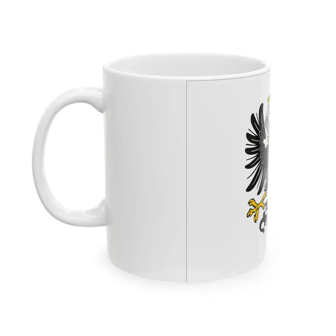 Flag of Royal Prussia Germany - White Coffee Mug - Go Mug Yourself