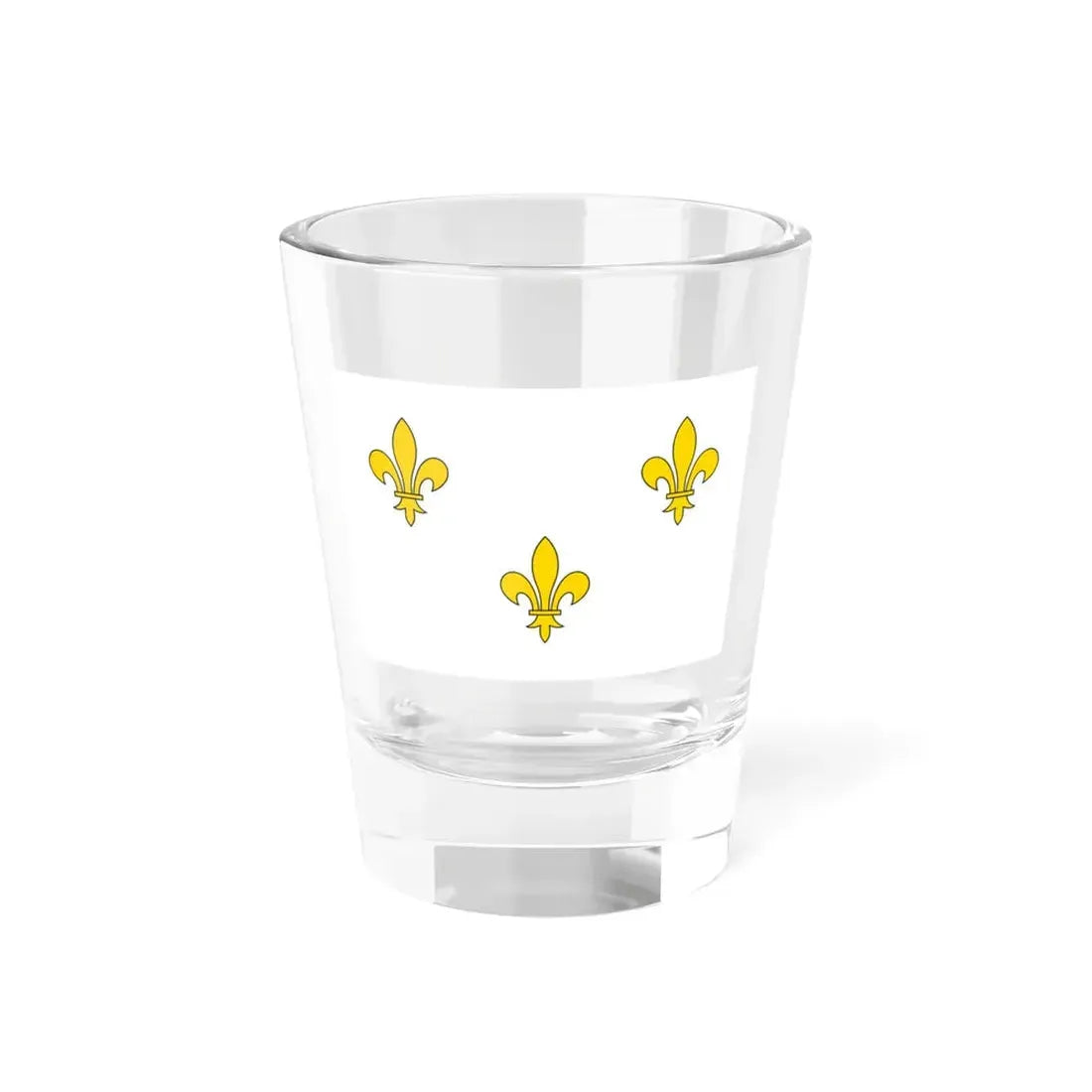 Flag of Royalist France (France) Shot Glass 1.5oz 1.5oz - Go Mug Yourself