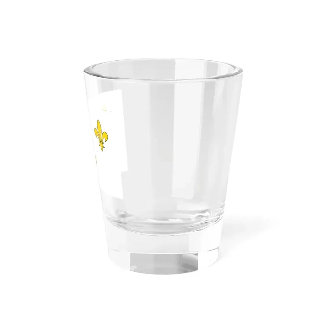 Flag of Royalist France (France) Shot Glass 1.5oz - Go Mug Yourself