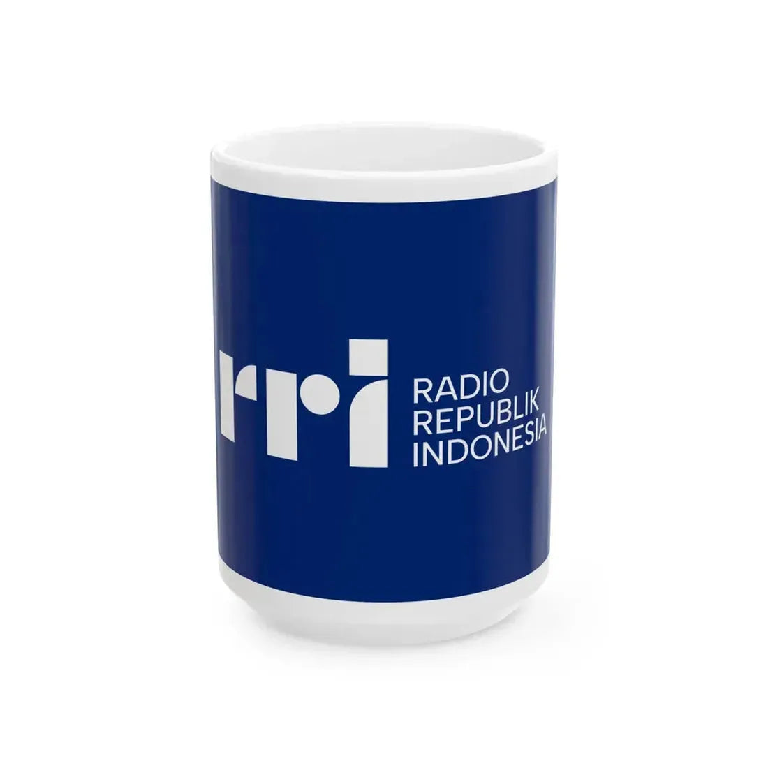 Flag of RRI 2023 (Indonesia) White Coffee Mug 15oz - Go Mug Yourself