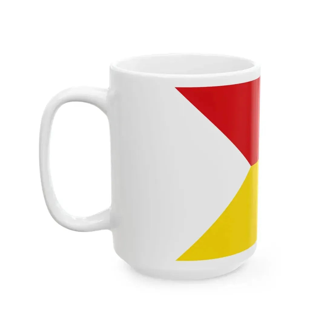 Flag of Rumst (Belgium) White Coffee Mug - Go Mug Yourself
