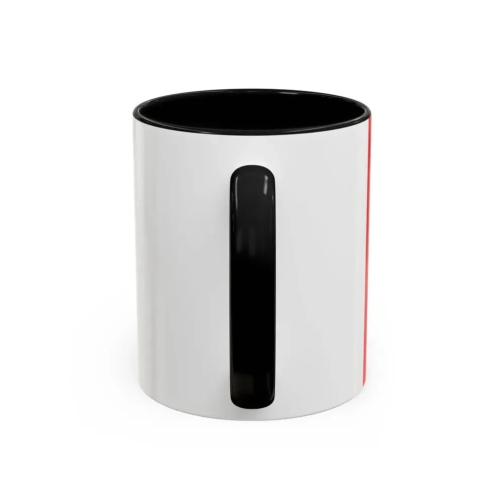 Flag of Rustavi Georgia - Accent Coffee Mug - Go Mug Yourself
